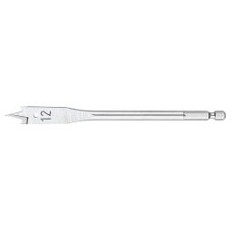 Burghiu plat pentru lemn Graphite 12 x 152 mm cu prindere Quick Change