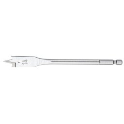Burghiu plat pentru lemn Graphite 14 x 152 mm cu prindere Quick Change
