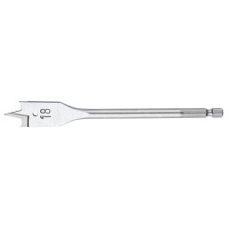 Burghiu plat pentru lemn Graphite 18 x 152 mm cu prindere Quick Change