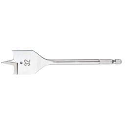 Burghiu plat pentru lemn Graphite 32 x 152 mm cu prindere Quick Change