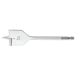 Burghiu plat pentru lemn 34 x 152 mm, prindere hexagonala Quick Change