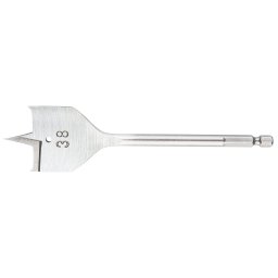 Burghiu plat pentru lemn Graphite 38 x 152 mm cu prindere Quick Change
