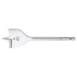 Burghiu plat pentru lemn Graphite 40 x 152 mm cu prindere Quick Change