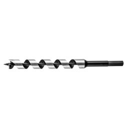 Burghiu elicoidal pentru lemn 20 x 250 mm cu coada hexagonala Graphite