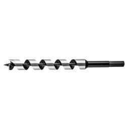 Burghiu elicoidal pentru lemn 22 x 250 mm, prindere hexagonala Graphite
