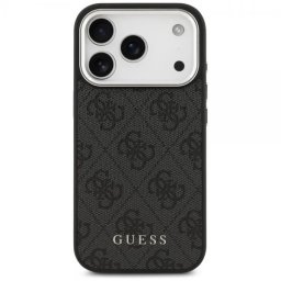 Husa Guess 4G Classic Logo MagSafe iPhone 17 Pro Negru