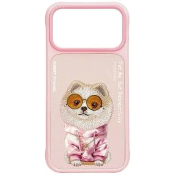 Husa Nimmy Glasses Cool Dog iPhone 17 Pro Roz