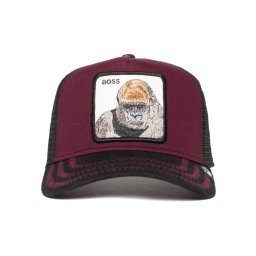 Sapca Goorin Brothers Trucker Primal Boss Rosu Bordo