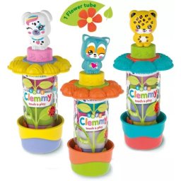 Clemmy: Animăluțe drăguțe și cuburi moi într-un tub, diverse modele