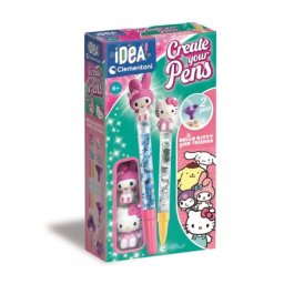 Hello Kitty: Set de fabricat pixuri Hello Kitty și My Melody - 2 buc.