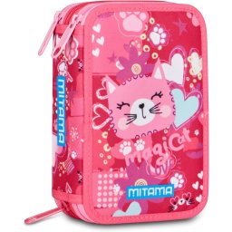 Penar echipat Mitama Triplo, 3 compartimente, Cuddly Kitten