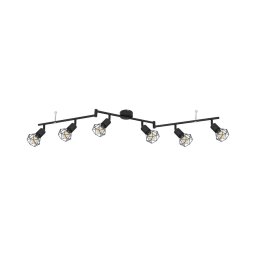 Globo 54802S-6S - Corp de iluminat tip spot XARA 6xE14/40W/230V