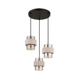 Globo 16090-3HR - Lampă suspendată pe cablu DAREN 3xE27/40W/230V