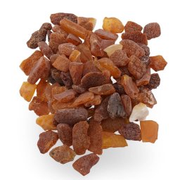 Cristal natural Chihlimbar pietre chips brute mari 8-14mm, 15g