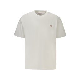 Tricou alb cu mânecă scurtă pentru bărbați