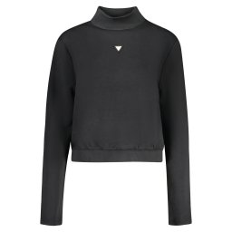 Hanorac GUESS JEANS fără fermoar, negru