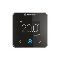 Termostat Ambiental cu Fir Ariston Cube S NET Programabil IP20 Negru