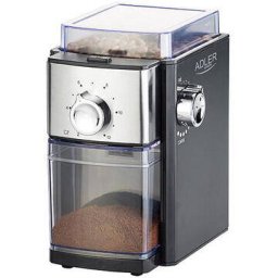 Rasnita de Cafea Adler AD 4448 Electrica Capacitate 250G 300W Negru/Argintiu