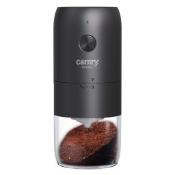 Rasnita de Cafea CAMRY CR 4302 Capacitate 25G Grad de Macinare Reglabil Incarcare USB Negru
