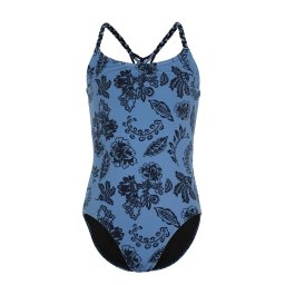VIVID Costum de baie întreg albastru regal / negru