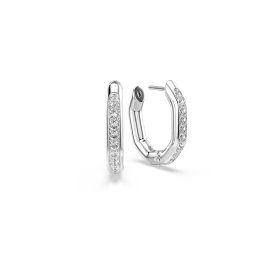 Swarovski Cercei 'Dextera' argintiu / transparent