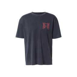 HOLLISTER Tricou 'LOVE' roșu cireș / negru