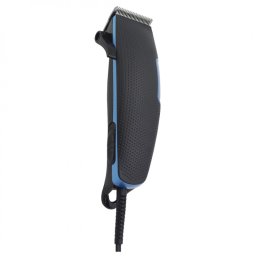Aparat de tuns Oliver Voltz OV51810H, 9 W, 4 capete de tuns de 3-12 mm, accesorii, negru/albastru