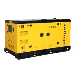1158000053S3, 53kVA, 69A, 1500rpm, Trifazat, Galben