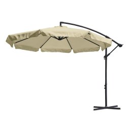 Parasol eroul grădinii bej