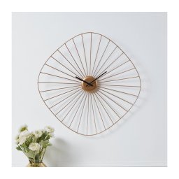 Eglo 425517 - Ceas de perete MATSUMOTO 1xAA 60x60 cm auriu