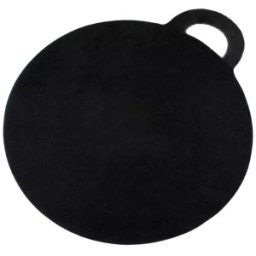 Placa de Gratar din Fonta, Forma Rotunda, cu Maner, Perfect Home