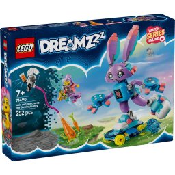 LEGO DREAMZzz Izzie si iepurasul de gaming Bunchurro 71490