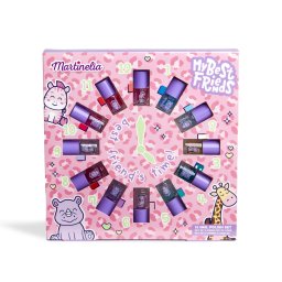 Set 12 lacuri de unghii Martinelia Best Friends, multicolor