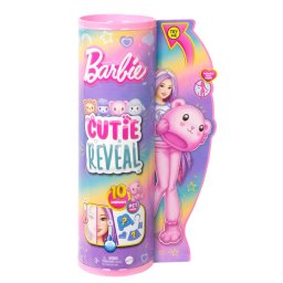 Papusa Barbie Cutie Reveal Ursulet cu 10 surprize si accesorii