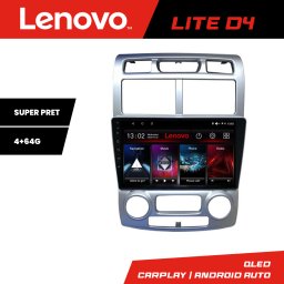 Navigatie Android Kia Sportage 2005-2007 Lenovo Lite D4, 4+64 GB