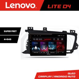 Navigatie Android Lenovo 4+64 GB pentru Kia Optima 2011-2015