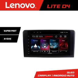 Navigatie Android Lenovo 4+64 GB pentru Mercedes ML W164 si GL X164