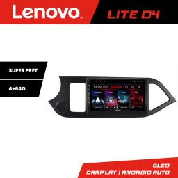 Navigatie Android Kia Picanto 2011-2015 Lenovo Lite D4 4+64GB
