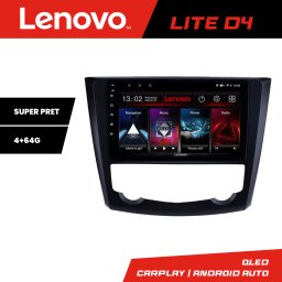 Navigatie Renault Kadjar 2014-2019 Lenovo Lite D4 4+64 GB Android
