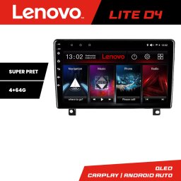 Navigatie Android Opel Astra H 2006-2015 cu GPS, radio si 4GB+64GB Lenovo