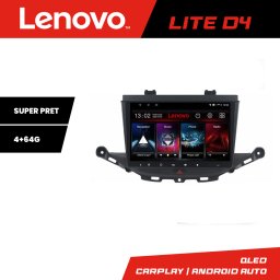 Navigatie Opel Astra K Lenovo Lite D4, Android 4GB RAM 64GB, Waze si USB