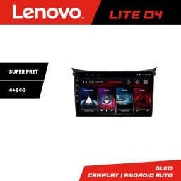 Navigatie Android Lenovo pentru Hyundai i30 2011-2016, 4GB RAM, 64GB
