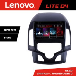Navigatie Android Hyundai i30 2009-2012 pentru clima automata, 4+64GB