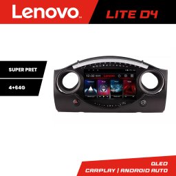 Navigatie Android Mini Cooper 2004-2006, GPS Radio 4+64GB Lenovo