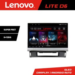 Navigatie Android Opel Astra J Lenovo Lite D6, 6GB RAM, 128GB, Waze