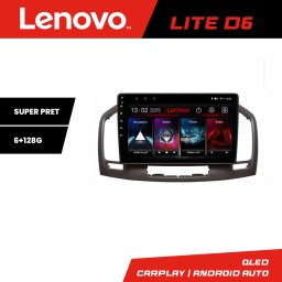 Navigatie Opel Insignia 2009-2013 Lenovo Lite D6, Android, 6+128 GB
