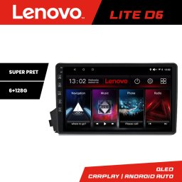 Navigatie Android Lenovo Lite D6 pentru SsangYong Kyron Actyon, 6+128GB