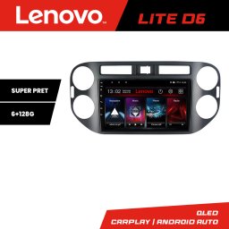 Navigatie Android VW Tiguan si Golf Plus 2007-2011, 6+128 GB, Lenovo