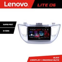 Navigatie Hyundai Tucson 2015-2019 Lenovo Lite D6, Android, 6+128 GB
