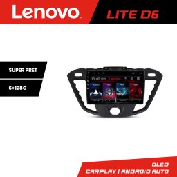 Navigatie Android Ford Transit Custom 2012-2020 Lenovo Lite D6 6+128 GB